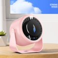 thumbnail image 1 of Qwtwty Furniture Ventilateur de Bureau avec Pulvérisation, Chargement USB, Affichage Numérique, Ventilateur de Circulation Portable, Humidification, Mini Refroidisseur d'Air, 1 of 6