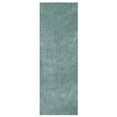 thumbnail image 2 of sultansville colorville collection cvl-tl-46 high-pile soft shag area rug, teal, 2 of 2