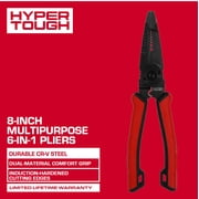 Hyper Tough 8-inch Multipurpose 6-in-1 Pliers