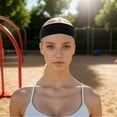 thumbnail image 2 of Unique Bargains 1 Pc Breathable Headband Sweat Headband for Sport Black, 2 of 6