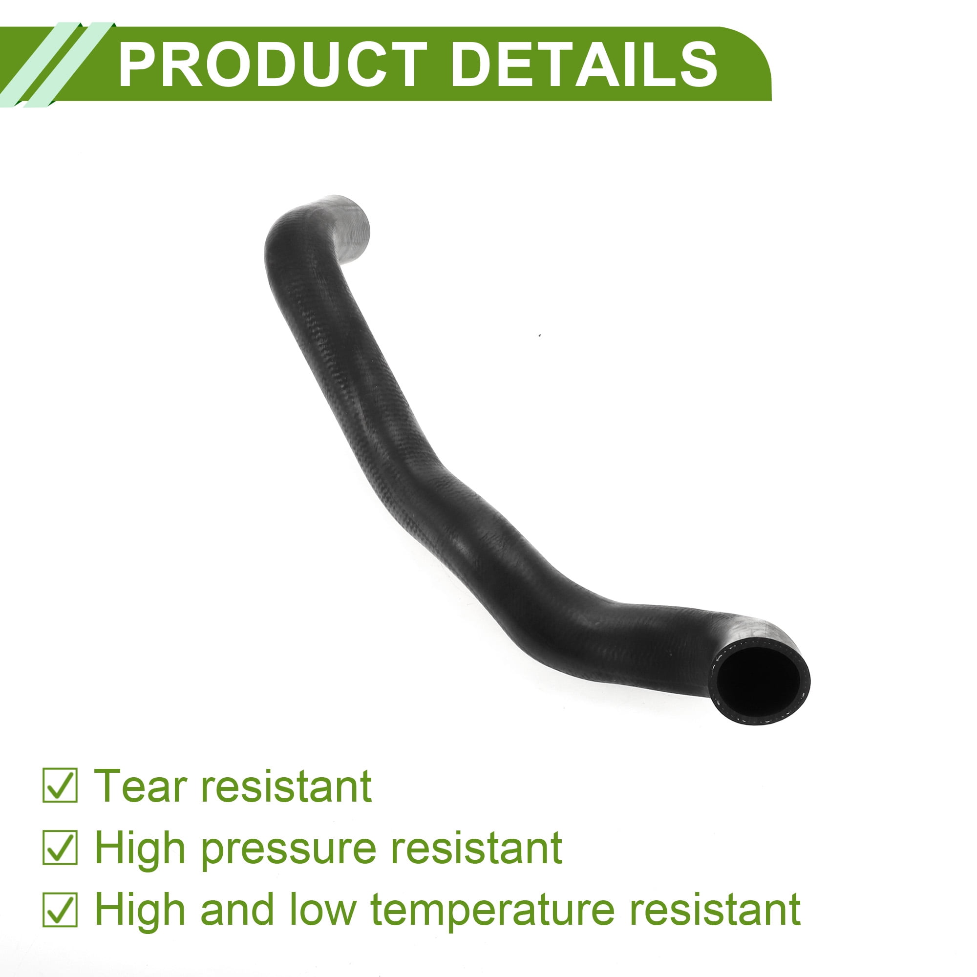 Unique Bargains Radiator Coolant Hose For Toyota Highlander 3.5L 2008-2013 Black Rubber