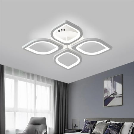 

Wuzstar Modern Acrylic LED Ceiling Light Lotus Flower Flush Mount Lamp for Living Room Bedroom
