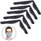 thumbnail image 1 of 5pcs RED 026 Clip de nariz con orificio redondo - Negro Xemadio 2035045-1, 1 of 8