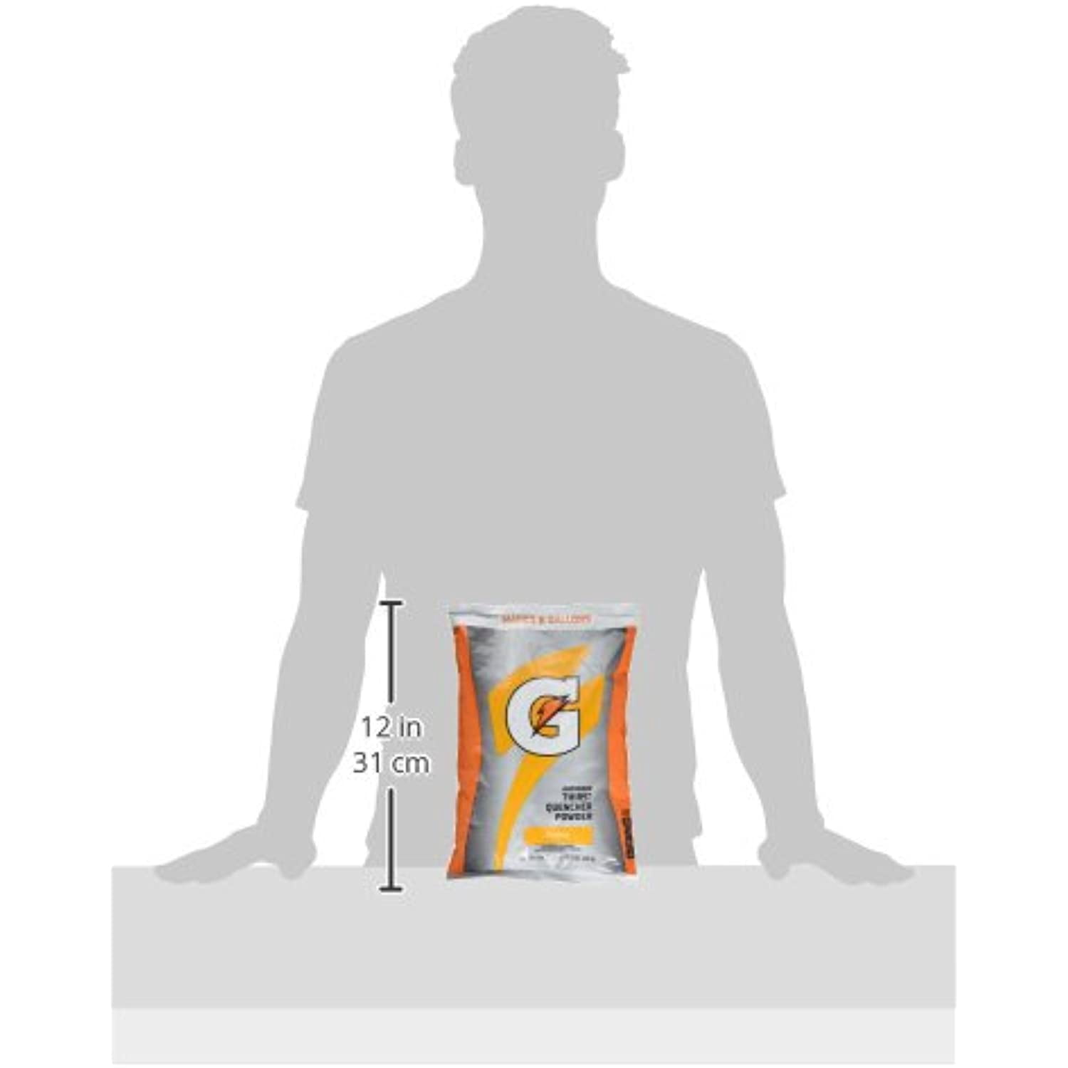 Gatorade Orange Thirst Quencher Powder Mix 51Oz Packet Makes 6 Gallons