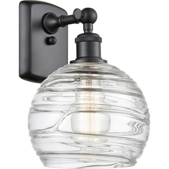 Innovations Lighting - Deco Swirl-1 Light Wall Sconce in Industrial Style-8