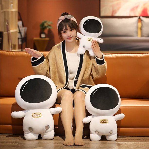 1pc 35/50/60CM Stuffed Soft Unique Cosmonaut Plush Toys Lovely Space Astronaut Plush Pillow for Kids Baby Birthday Gifts zhangyuxiang LED