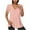 Pink, variant on yillto Womens Plus Size Summer Tops Lace Short Sleeve V Neck Pleated Hollow out Flowy Tunic Blouse