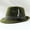 Green, variant on Wide Brim Bow Feather Fedora Hat for Women Men,Classic Panama Dress Hat with Removable Jewelry,Casual Sun Hat for Wedding & Party Black One Size