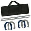 Best Choice Products Powder Coated Steel Horseshoe Game Set W/ Carrying Case