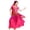 Hot Pink, variant on Leey-World Toddler Girls Dresses Cotton Kids Girls Belly Dance Halter Top Pants Set Sequined Outfit with Head Veil Waist Chain Bracelet and Bracelets(Yellow,5-7 Years)
