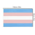 thumbnail image 2 of Vikakiooze 90x150cm Transgender Flag Transgender Gender Flag, 2 of 6