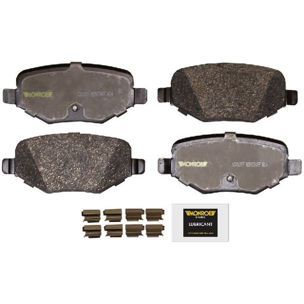 GOPARTS Replacement for 20112018 Ford Explorer Rear Disc Brake Pad Set for Ford Explorer (Base