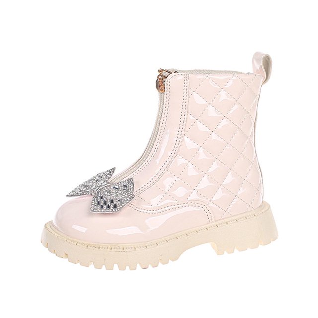 Autumn Girls' Booties, British Style Fashion Booties, Suitable for Middle and Older Children