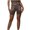 Brown, variant on Woman Shorts Under 10 Summer High Waisted Shaping Shorts Comfy Breathable Fabric Shapewear Mother's Day
