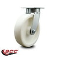 thumbnail image 2 of 8 Inch KP Nylon Wheel Swivel Caster with Ball Bearing SCC, 2 of 2