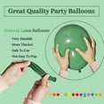 thumbnail image 4 of Red Balloon 110pcs, Red Latex Balloons12 inch for Birthday Valentine's Day Wedding(with 2 Ribbons)., 4 of 10