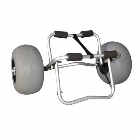 Lazsy Beach Kayak Trailer Cart Loose Sand Friendly Kayak Trolley Portable Paddle Board Carrier, Y02011b