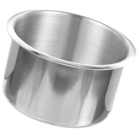 Stainless Steel Cup Holder Headrest Expander Cupholder for Car Individual Silver