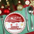 thumbnail image 6 of Tainini 10 Count Christmas Paper Plates 7 inch Disposable Christmas Plates Dinner Serving Plates for Xmas Holiday Party Table Decor, 6 of 6