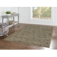 thumbnail image 4 of Linon Home Décor Jewel Area Rug Collection, Beige and Blue, 5' x 7.6', 4 of 7