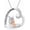 B-Fox, variant on Fox Necklace for Women, 925 Sterling Silver Heart Fox Pendant Mother Daughter Necklace, Mom and Daughter Jewelry Birthday Christmas Mother's Day Gifts for Women Mom Grandmother