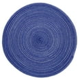 thumbnail image 5 of Coolmade Round Rop Cotton Braided Table Place Mats Braided Coaster Placemas Non-Slip Table Mats Set of 6 for Dining Kitchen Table Washable 15 inch, 5 of 8