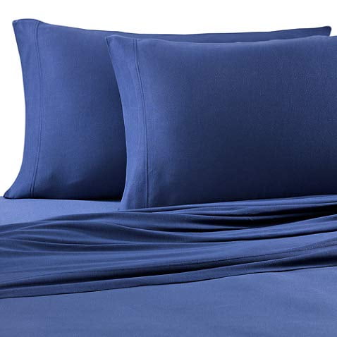 beech jersey pure knit modal twin navy sheet xl walmart