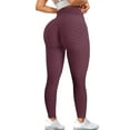 thumbnail image 2 of LELINTA Women's Ruched Butt Lifting High Waist Yoga Pants Textured Tummy Control Workout Leggings Stretchy Booty Tights, 2 of 6