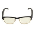 thumbnail image 1 of Glasses, Bone Conduction Noise Reduction Music Smart  Glasses P5 Waterproof Touch Switch  For Men For Outdoor B Gold, 1 of 8