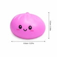 thumbnail image 2 of Cute Dumpling Squishy Mystery Box, Mystery Squeeze Dumpling, Squishy Dumpling Stress Relief Toy with Realistic Texture, Glitter Stress Relief Squeeze Balls, Party & Birthday Gifts Adults, 2 of 4