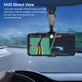 thumbnail image 3 of POINTERTECK Car-interior  Car Rearview Mirror Clip 360 Degrees Rotary Mobile Phone Holder Automobile Bracket Support Mount Type 3, 3 of 9