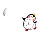 thumbnail image 5 of Escultura De Pingüino, Figura Coleccionable, Artesanía, Adorno Decorativo, Estatua De Animal De Resina Para Inauguración De La Casa, Mesa, Bar, Dormitorio, Oficina, Reloj De Pared De Madera, 5 of 8