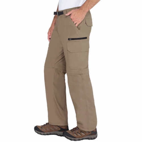 Pantalon Convertible De Randonnée BC Clothing Homme - Taille XL (38x30), Bleu, Neuf Avec étiquettes