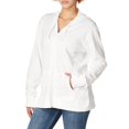 thumbnail image 4 of Hanes Chandail à Capuchon en Jersey Slub pour Femmes, P, Blanc, 4 of 8