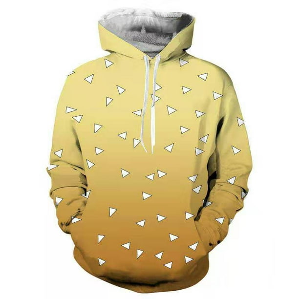 Demon Slayer Kimetsu no Yaiba Tanjirou Nezuko Zenitsu Tomioka Giyuu, Sudadera con capucha, disfraz, chaqueta de Anime, abrigo para fiesta de Halloween Gao Jinjia LED