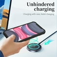 thumbnail image 3 of Allytechgroup Magnetic Case for iPhone 11, Hard PC Soft TPU Rugged Heavy Duty Durable Cover Case Support Wireless Charging Shockproof Protective Back Cover for iPhone 11, Darkgreen, 3 of 7
