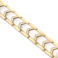 thumbnail image 4 of Pulsera de magnetoterapia ANGGREK para hombres y mujeres, de acero Inoxidable 4 En 1, color Oro, 4 of 7