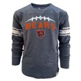 thumbnail image 2 of Youth Wes & Willy Navy Chicago Bears Football Long Sleeve T-Shirt, 2 of 3