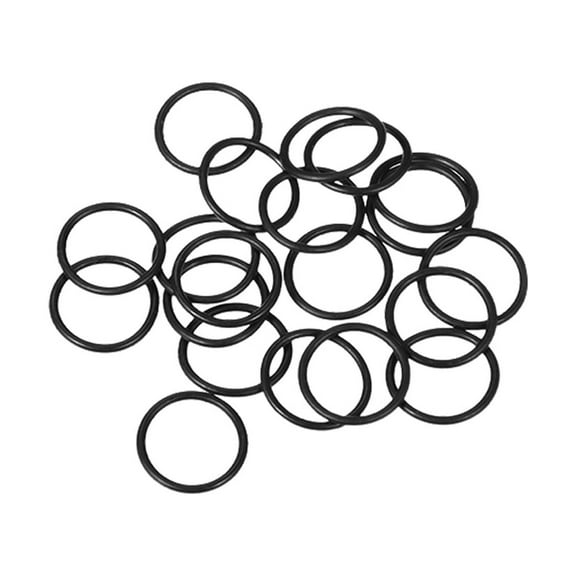O-Rings Nitrile Rubber 7mm x 9mm x 1mm Seal Rings Sealing Gasket 20pcs