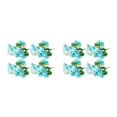 thumbnail image 4 of yingyy 1/2/3 4X Artificial Flower Faux Plant Home Decal Workmanship Multipurpose Long-lasting Exquisite Fake Flowers Wedding Decor Blue 2PCS, 4 of 6