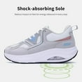 thumbnail image 5 of GOOBON Wide Toe Box Shoes Women Arch Support Walking Shoes for Plantar Fasciitis Orthotic Tennis Sneakers US 6-11, 5 of 7