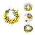 thumbnail image 2 of 1 guirnalda colgante de girasol artificial para puerta, ideal para fiestas., 2 of 7