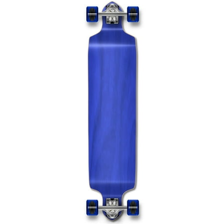 Yocaher Drop Down Longboard complete Cruiser 41.25  x 10  w/Premium Black grip tape  heavy duty Aluminum Alloy truck  71mm longboard Wheels  and ABEC -9 Bearing - Stained Blue price history on PriceWatchPro