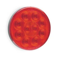 Grote 53122 Stop/Tail/Turn Red Led Oval Kit(53962+92420+67005 ...