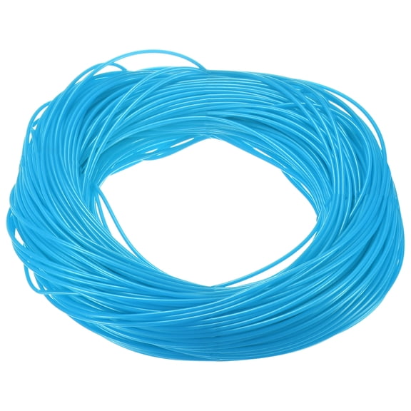Uxcell Wicker Repair Kit, 295ft/ 90m 2.4mm Round Synthetic Rattan Material Plastic for Basket Making [Blue]