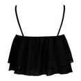 thumbnail image 5 of Mittory Spaghetti Strap Tank Top for Women Summer Ruffle Tiered Sleeveless Shirt Fashion Beach Vacation Clothes, 5 of 5