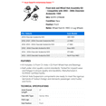 thumbnail image 2 of Front Axle and Wheel Hub Assembly Kit - Compatible with 2002 - 2006 Chevy Avalanche 1500 2003 2004 2005, 2 of 2
