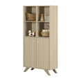 thumbnail image 3 of South Shore Sweedi, Scandinavian Storage Unit, Soft Elm, 3 of 14