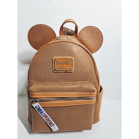Disney Parks Mickey Mouse NBA Experience Loungefly Backpack