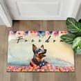thumbnail image 4 of Freedom Australian Cattle Dog on Independence Day 4th of July Doormat Heeler Lover Gifts Indoor Outdoor Welcome Mat - 01005, 4 of 5